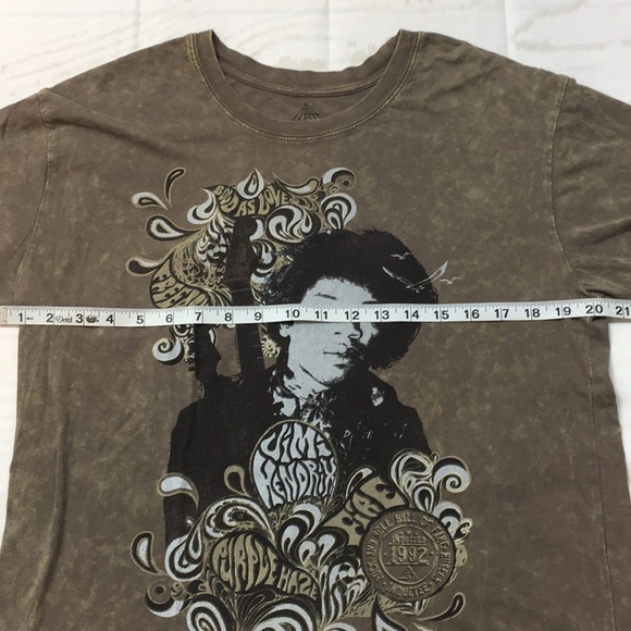 Jimi Hendrix Graphic T Shirt size Large - Picture 5 of 6